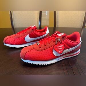 New Nike Cortez Valentines Day Heart Sneaker Shoes